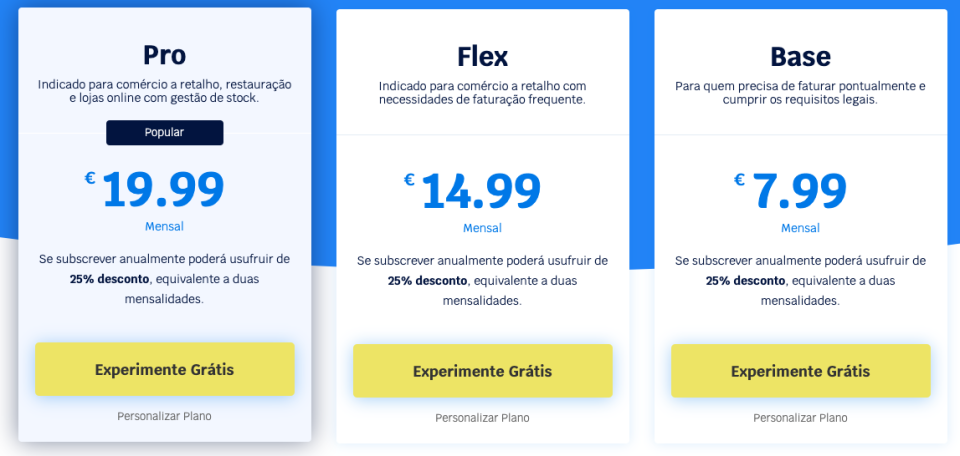 Subscrição - Backoffice