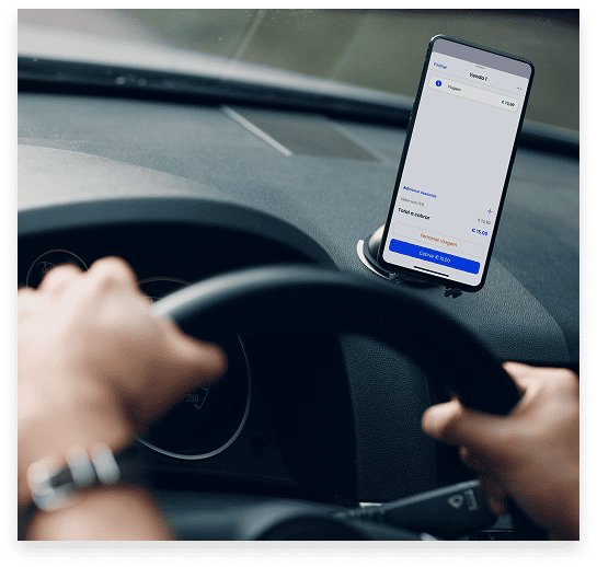 Conformidade legal garantida: Software de Faturação certificado pela Autoridade Tributária, com suporte a SAF-T e ligação legal ao taxímetro, em conformidade com o n.º 1 do artigo 11.º do Decreto-Lei n.º 101/2023.