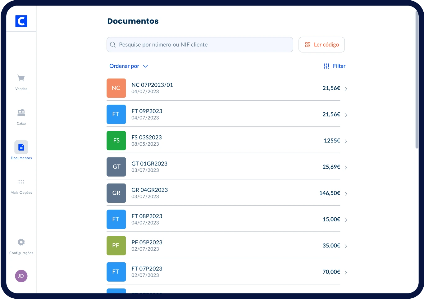 Software certificado